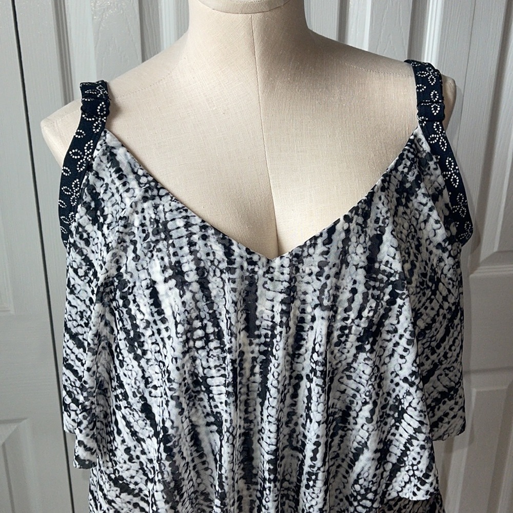 PLUS Ruffle Tankini - Picture 2 of 8